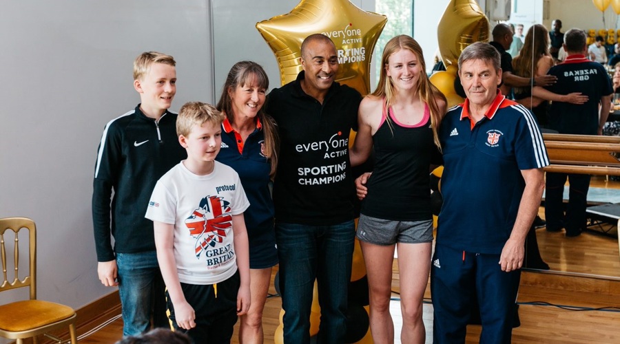 Olympic silver medallist Colin Jackson who is an Ambassador on the scheme