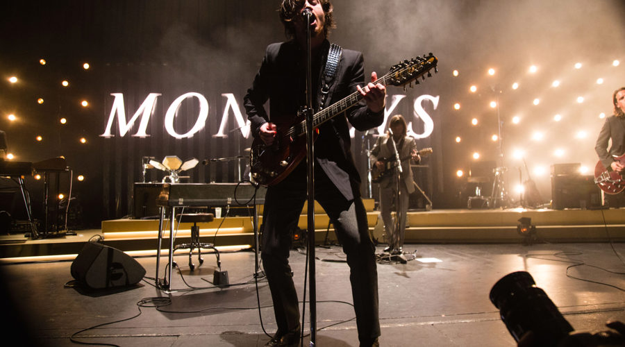 Arctic Monkeys performing