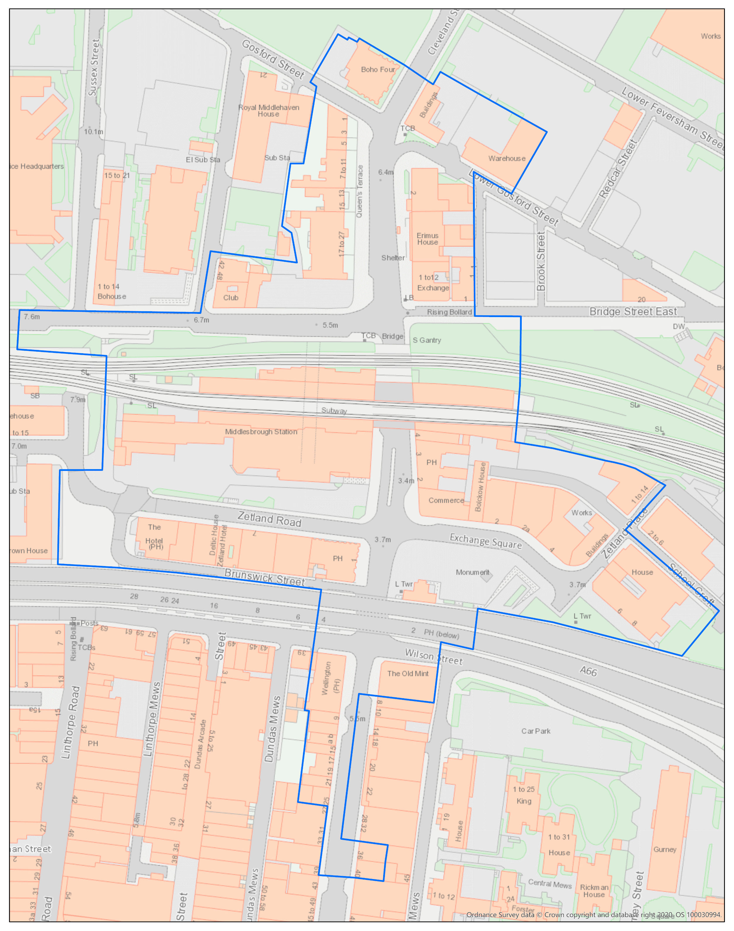 Historic quarter map